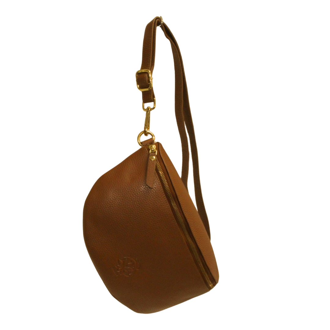 Forest Green Medium Grainy Leather Ladies Bum Bag – Limited