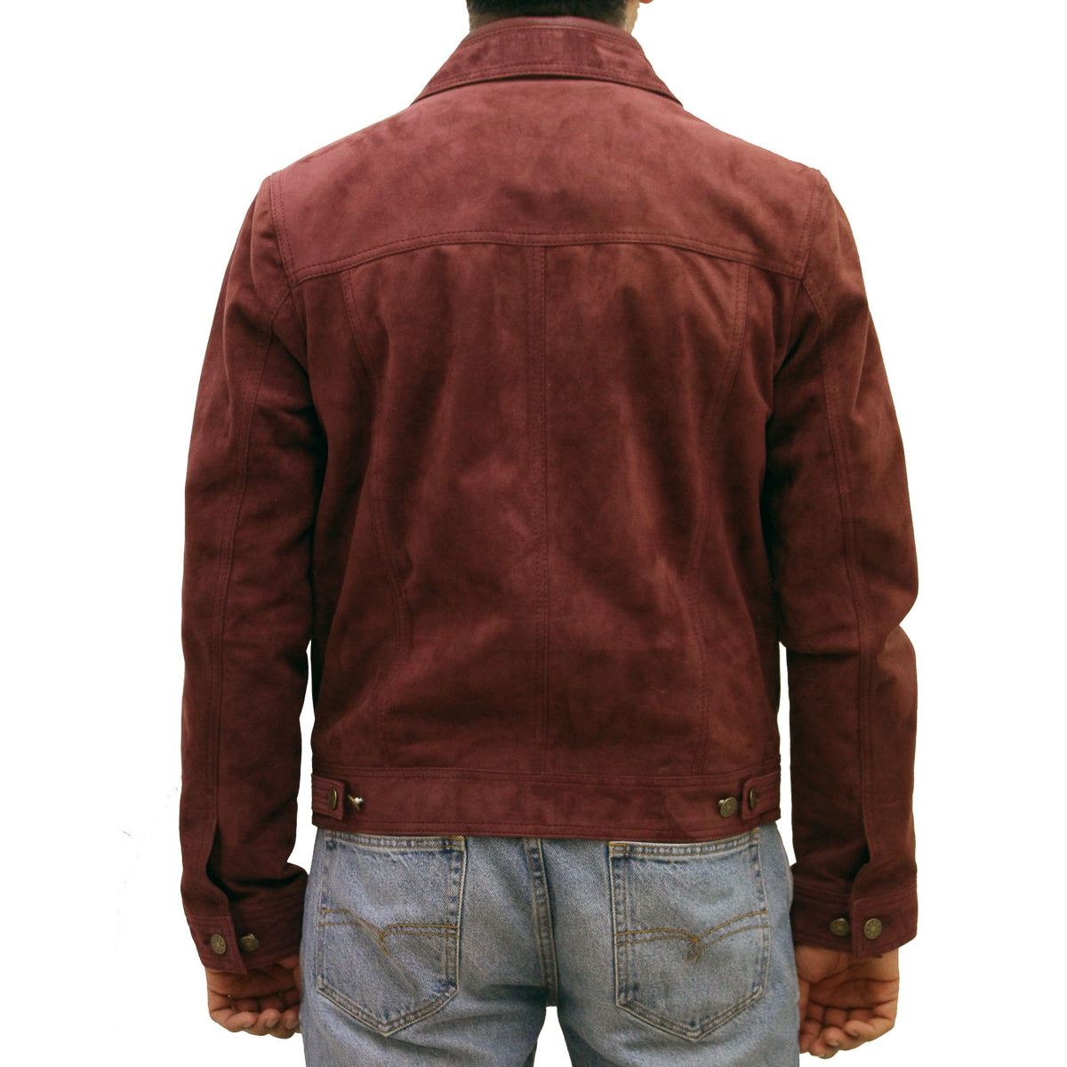 Cowboy Vegan Leather Jacket | Jaded London - XS / Brown