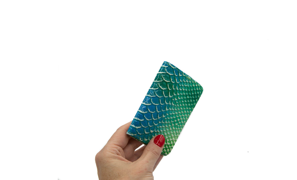 Green and Blue Scales, Card Holder