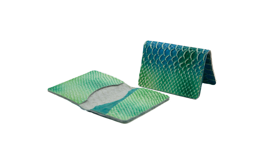 Green and Blue Scales, Card Holder