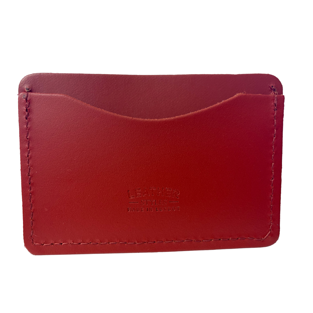 Red Leather, Oyster Card Wallets 