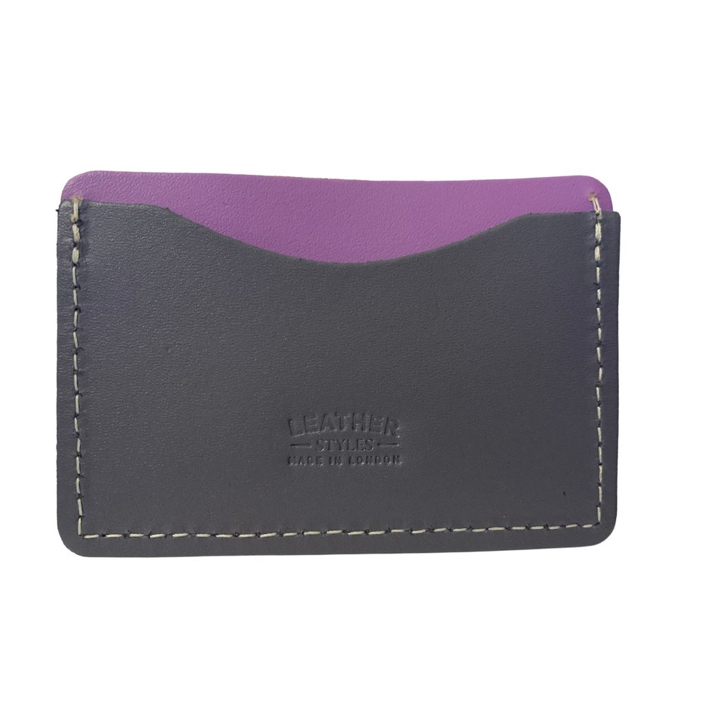 White Black Purple Leather, Oyster Card Wallets